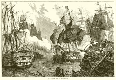 Combat naval de Trincomalee - English School