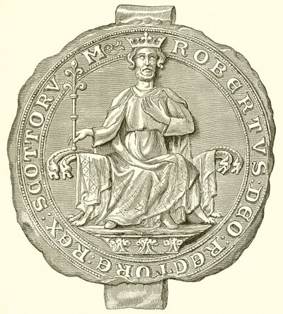 Sceau de Robert Bruce, roi des Écossais - English School