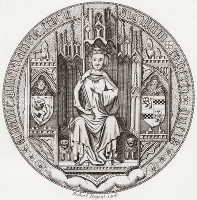Sceau de Robert Stewart, Duc d