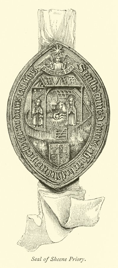 Sceau du Prieuré de Sheene - English School