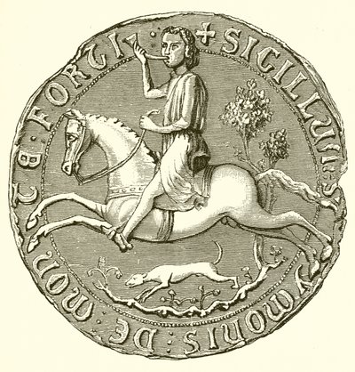 Sceau de Simon de Montfort - English School