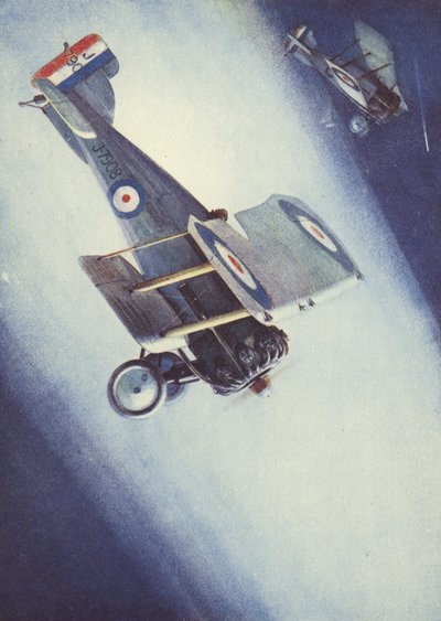 Exercice de projecteur dans la Royal Air Force - English School