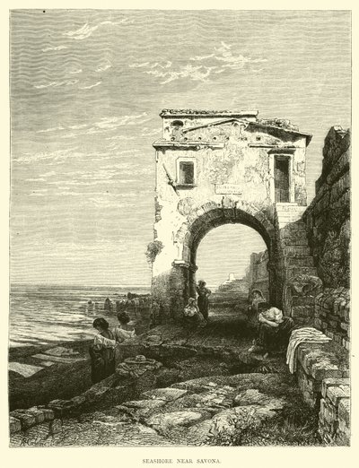 Rivage près de Savone - English School
