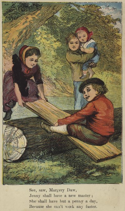 Bascule Margery Daw - English School