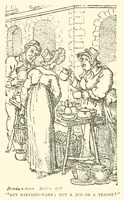 Vendeur de poteries - English School