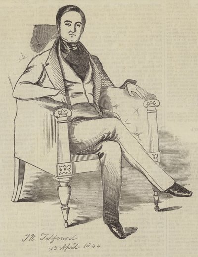 Serjeant Talfourd (gravure) - English School