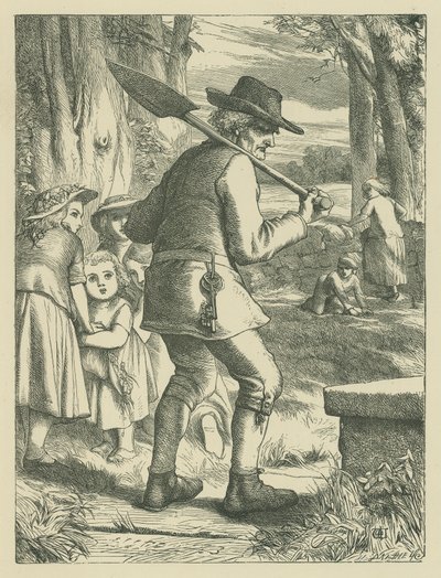 Sexton (gravure) - English School
