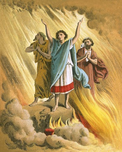 Shadrach, Meshach et Abed-Nego dans la fournaise ardente - English School