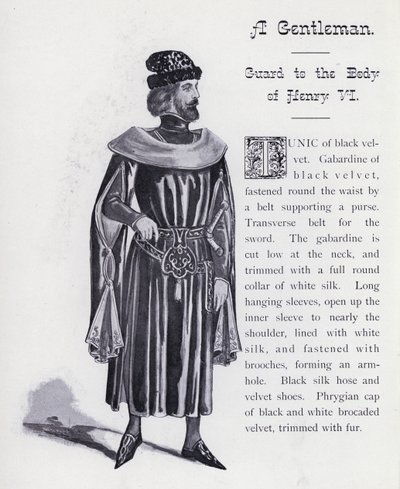 Le roi Richard III de Shakespeare : Un gentilhomme, garde du corps d