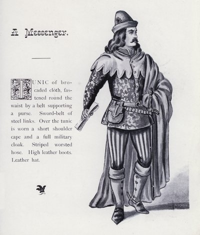 Le roi Richard III de Shakespeare : Un messager - English School