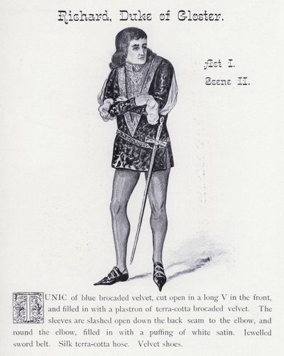 Richard, duc de Gloster, Acte I, Scène II - English School
