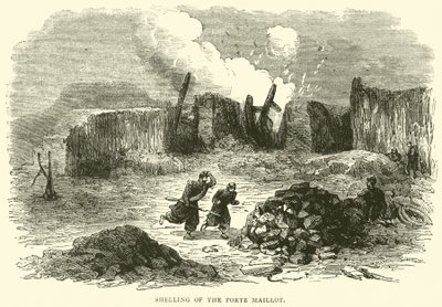 Bombardement de la Porte Maillot, janvier 1871 - English School