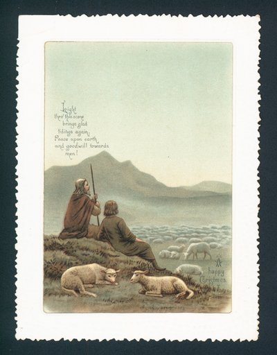 Berger et moutons - English School