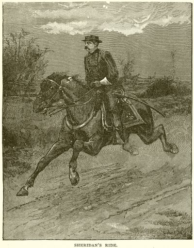 La chevauchée de Sheridan - English School
