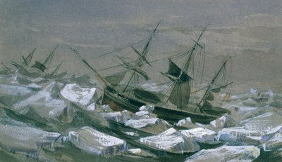 Expédition de James Clark Ross avec les navires 
