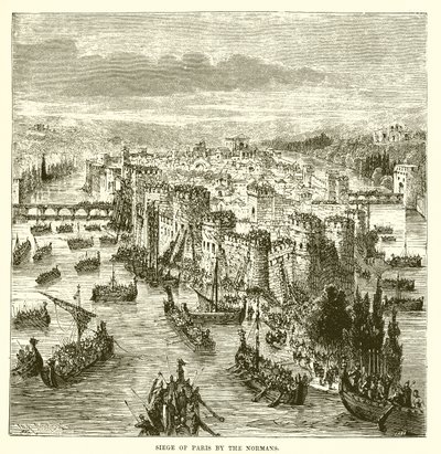 Siège de Paris par les Normands - English School
