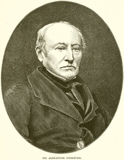 Sir Alexander Cockburn - English School