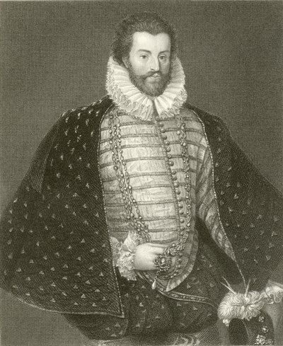 Sir Christopher Hatton - English School