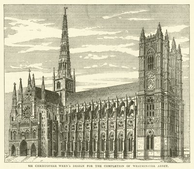 Conception de Sir Christopher Wren pour l