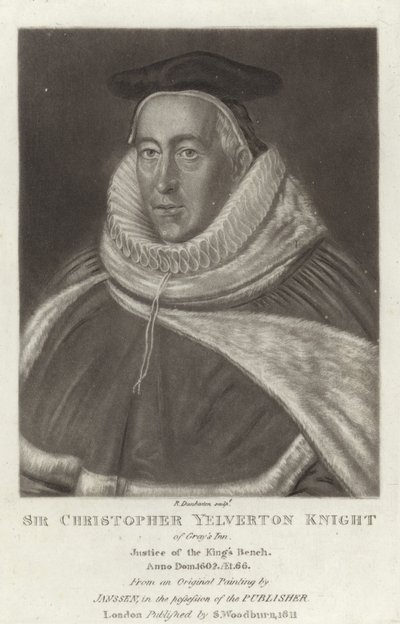 Sir Christopher Yelverton Chevalier - English School