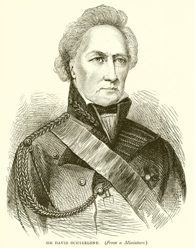 Sir David Ochterlony - English School