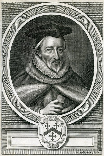 Sir Edmund Anderson (1530-1605) - English School