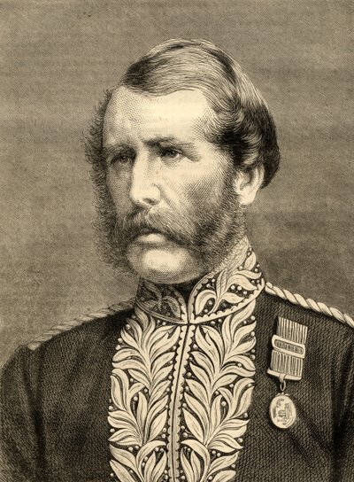 Sir Edmund Henderson (1821-96) Commissaire en chef de la police métropolitaine - English School