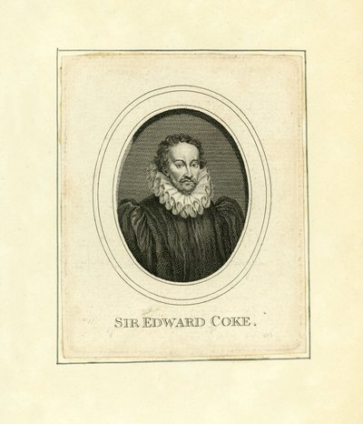 Sir Edward Coke - English School