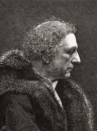 Sir Francis Seymour Haden, tiré de The Magazine of Art, publié en 1878 - English School