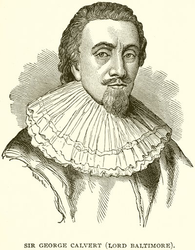 Sir George Calvert (Lord Baltimore) - English School