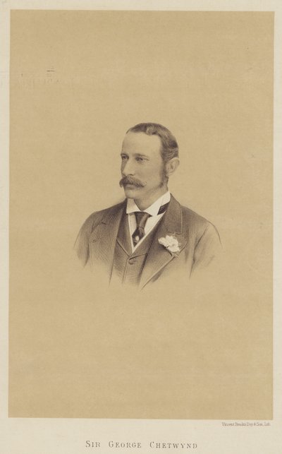 Sir George Chetwynd (lithographie) - English School