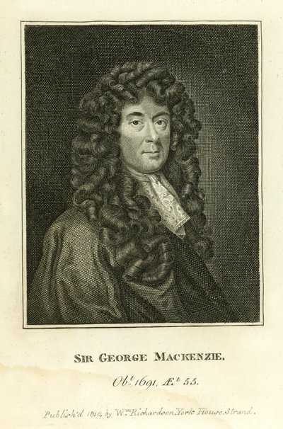 Sir George Mackenzie - English School
