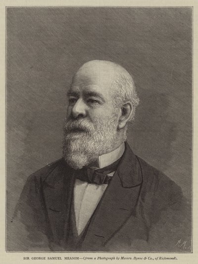 Sir George Samuel Measom (gravure) - English School