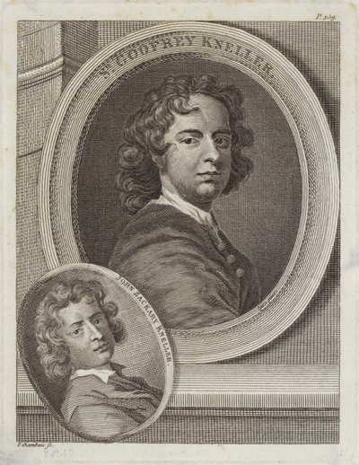 Sir Godfrey Kneller et John Zackary Kneller - English School