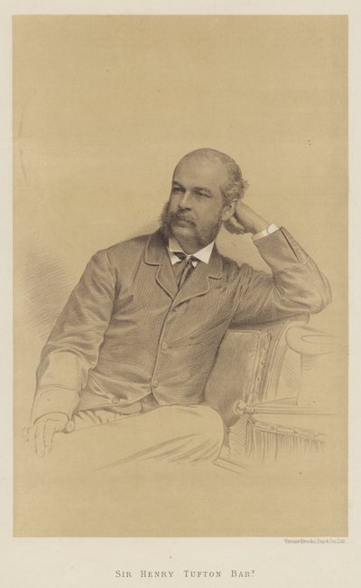 Sir Henry Tufton, Baronet (lithographie) - English School