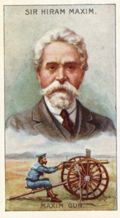 Sir Hiram Maxim, Mitrailleuse Maxim - English School