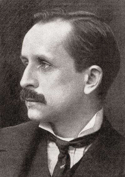 Sir James Matthew Barrie, tiré du magazine The World and His Wife, publié en 1907 - English School