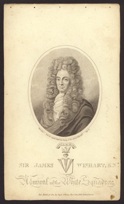 Sir James Wishart, amiral britannique - English School