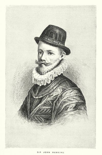 Sir John Hawkins (gravure) - English School