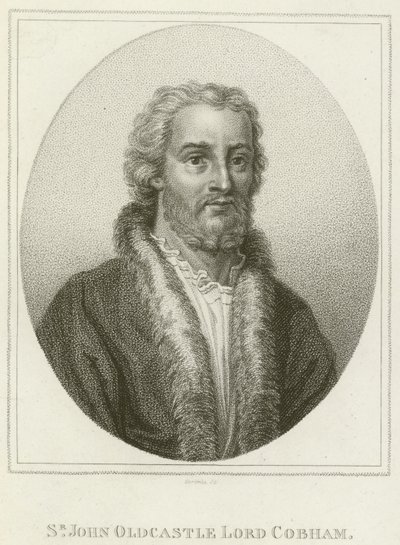 Sir John Oldcastle, Lord Cobham (gravure) - English School