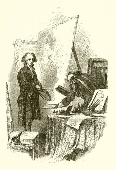 Sir Joshua Reynolds à Blenheim - English School