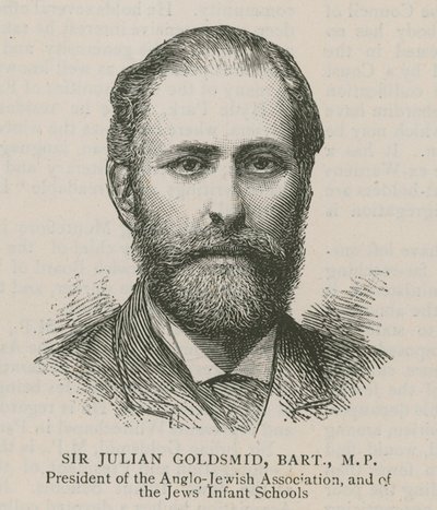 Sir Julian Goldsmid, Bart, MP, Président de l