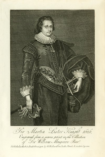 Sir Martin Lister - English School