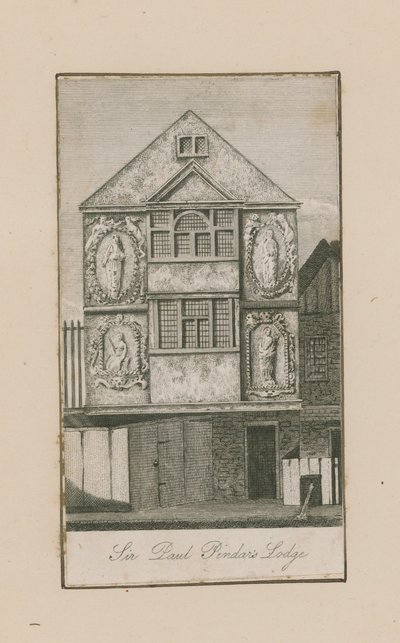Le pavillon de Sir Paul Pindar - English School