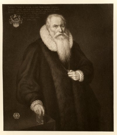 Sir Peter Young, de James I et VI, imprimé par Manzi Joyant & Co. Paris, 1904 - English School