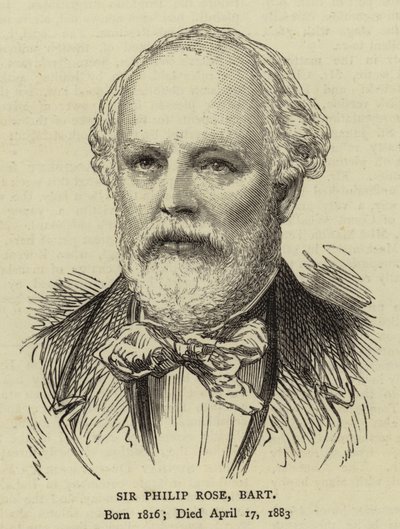 Sir Philip Rose, baronnet - English School