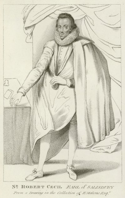 Sir Robert Cecil, Comte de Salisbury - English School