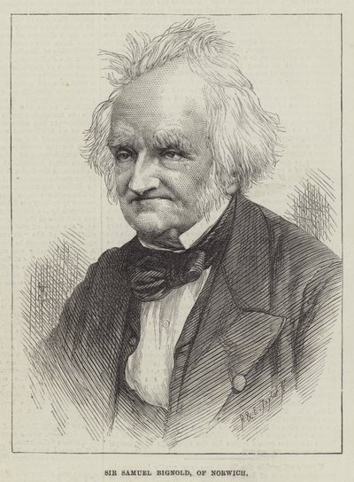 Sir Samuel Bignold, de Norwich - English School
