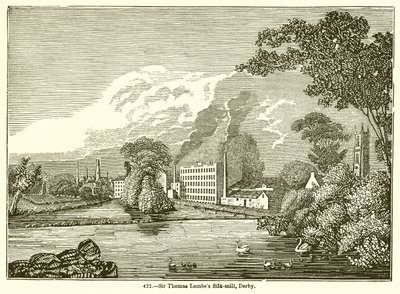 Filature de soie de Sir Thomas Lombe, Derby - English School