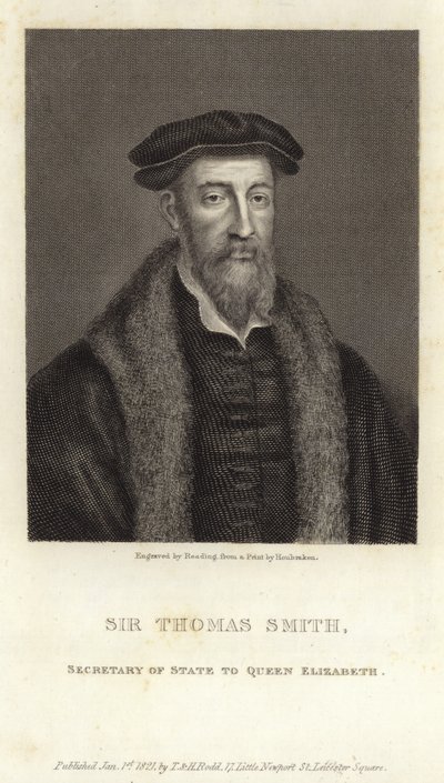 Sir Thomas Smith, érudit, diplomate et politicien anglais - English School